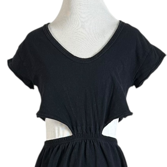 Free People Beach Marigold Cutout Cotton Midi Dress Size Small Summer Bohemian - Picture 7 of 10